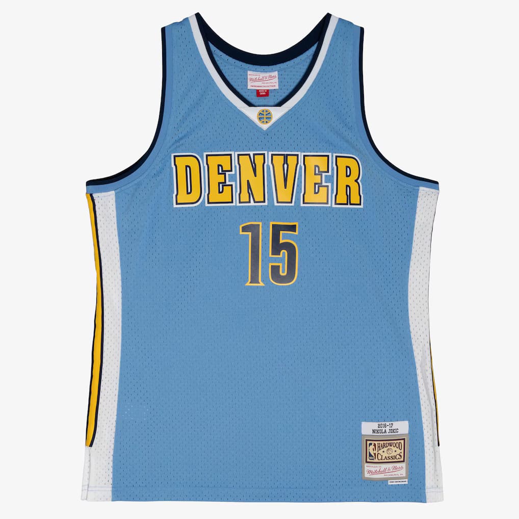 Nikola Jokić Denver Nuggets Powder Blue Nikola Jokic 2016-17 Swingman Player Jersey
